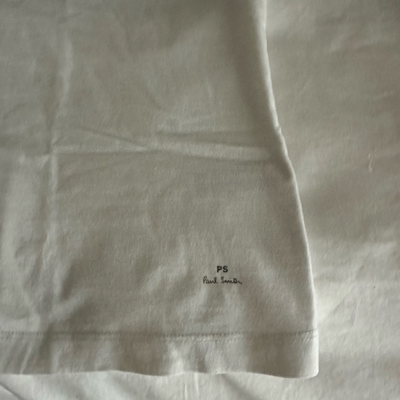 Paul Smith ladies medium white rainbow T-shirt - Picture 3 of 5